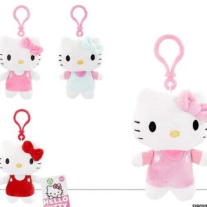 HELLO KITTY PELUCHE 12CM COLGANTE EXP 12