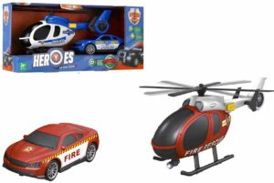 HELICOPTERO DE EMERGENCIA MAS COCHE L/S