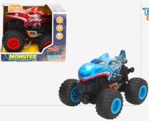 COCHE 4X4 SHARK CON LUZ Y SONIDOS 20cm 2 MODELOS