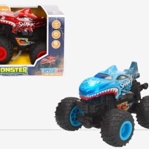 COCHE 4X4 SHARK CON LUZ Y SONIDOS 20cm 2 MODELOS