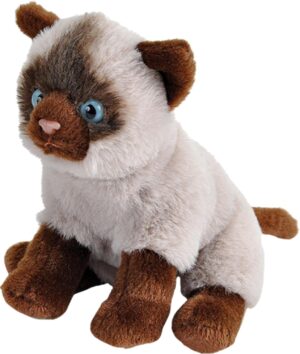 PELUCHE GATO SIAMÉS 12CM