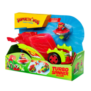 SUPERTHINGS KAZOOM POWER VEHICULO TURBO SPINNER VILLAIN