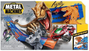 PISTA METAL MACHINE DINOSAURIO