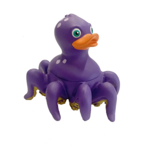 PATITO DE GOMA PULPO 15CM (SIN AGUJERO)