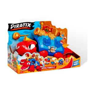 FIGURA TORTUGA PIRATIX KING TURTLE