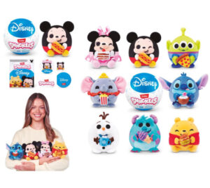 PELUCHE DISNEY SNACKLES EN BOLA SORPRESA EXP.15 (APARTIR DEL 15/02)