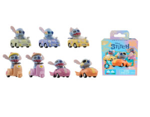 CAJA SORPRESA ZOON HERO STITCH CON VEHICULO 11,4x6,1x8,9cm EXP.12