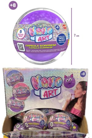 NANO ART CAPSULA SORPRESA EXP.12