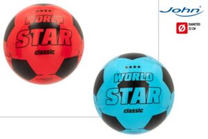BALON FUTBOL PVC 23CM WORLD STAR (HINCHADO)