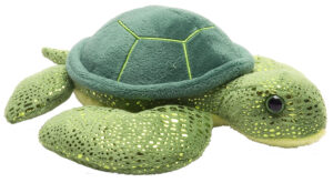 PELUCHE MINI TORTUGA VERDE 17CM