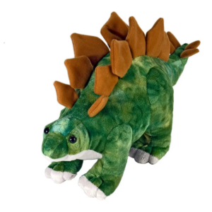 PELUCHE DINOSAURIA-MINI ESTEGOSAURIO 25CM.