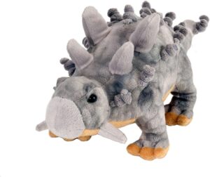PELUCHE DINOSAURIA-MINI ANQUILOSAURIO 25CM.