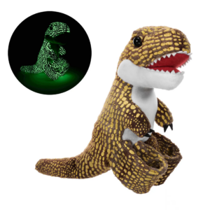 PELUCHE HUGGERS T-REX 20CM BRILLA EN LA OSCURIDAD