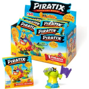 FIGURA SORPRESA PIRATIX GOLDEN TREASURE ONE PACK (EXP.24)