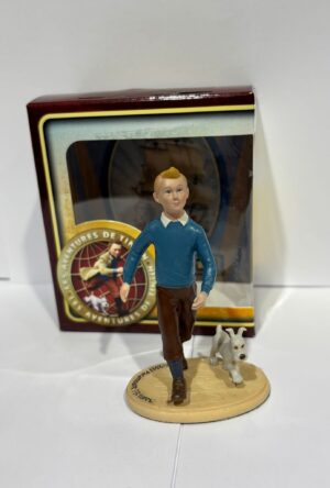 TINTIN FIGURA EN CAJA 10CM