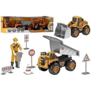 VEHICULOS CONSTRUCCION, MUÑECO Y ACC.