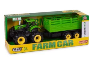 TRACTOR REMOLQUE LUZ Y SONIDO 38 CM