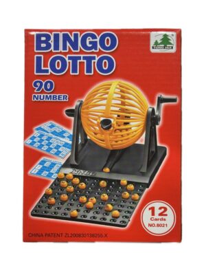 BINGO LOTTO 12 CARTONES (FORMATO VIAJE)