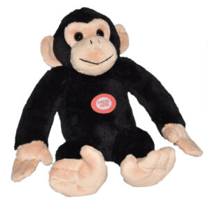 PELUCHE CHIMPANCÉ CON SONIDO 20CM