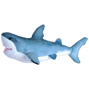 PELUCHE GRAN TIBURON BLANCO 30CM
