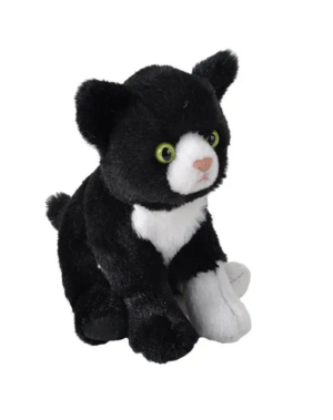PELUCHE GATO TUXEDO POCKETKINS 12 CM