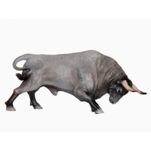 TORO BRAVO CARDENO EMBISTIENDO