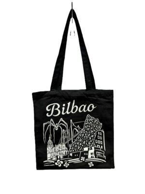 BOLSA TELA NEGRA BILBAO