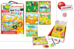 MONTESSORI PUZZLE TEXTURAS FAMILIA