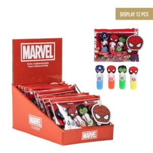 SUBRAYADORES AVENGERS PACK 4 EXP.12