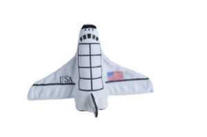 PELUCHE HUGGERS TRANSBORDADOR ESPACIAL 20CM.