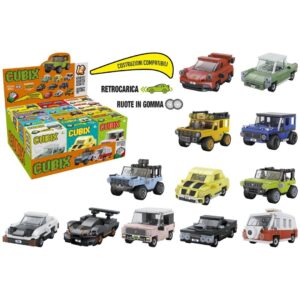 CUBIX COCHES PULLBACK 12 PZAS.