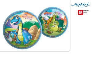 DINOSAURIO PELOTA PVC 23CM (HINCHADA)