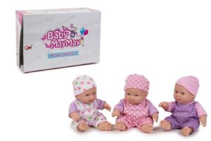 MUÑECOS PIJAMA GORRO 20CM EXP. 12
