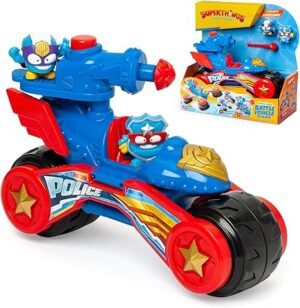 FIGURA SUPERTHINGS S BATTLE VEHICULO POLICIA