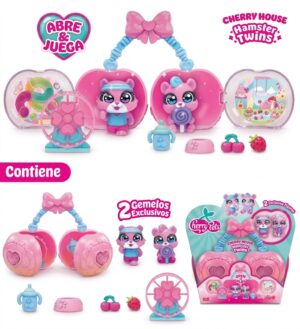 CHERRY PETS CHERRY HOUSES HAMSTER TWINS