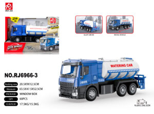 CAMION CISTERNA METAL 16.8 CM RETROFRICCION