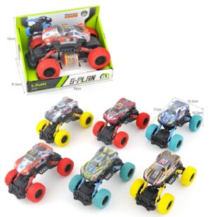 COCHE MONSTER METAL 17X10,2 CM-LANZA DISCOS