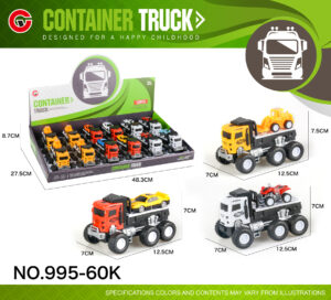 CAMION GRUA CON VEHICULO 12.5 CM (EXP.12)