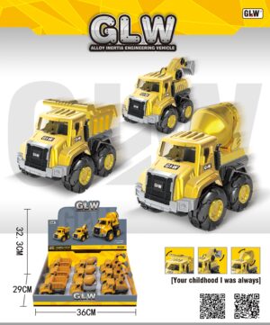 CAMION OBRAS GLW SURTIDO (EXP.9)