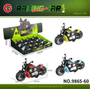 MOTO FRICCION COLORES SURTIDOS 13.6CM (EXP.12)