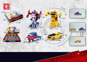 VEHICULO TRANSFORMABLE 15 CM (EXP. 8)