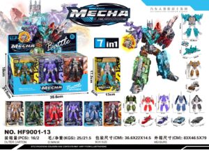 TRANSFORMERS 17 CM 7 EN 1 (EXP.12)