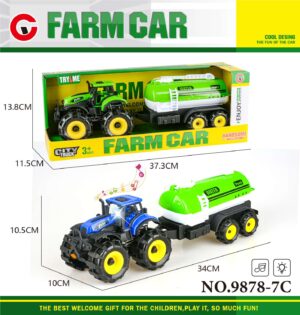 TRACTOR DEPOSITO 34 CM CON MUSICA Y SONIDO