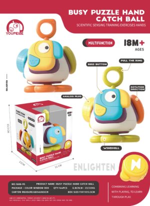 LORO ACTIVIDADES 13x11cm +18 MESES