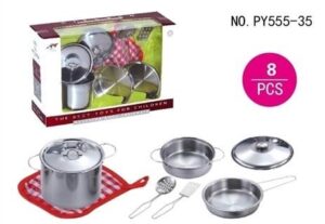 UTENSILIOS DE COCINA METAL 8 PIEZAS