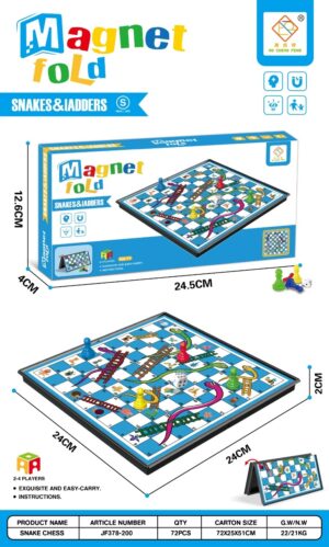 JUEGO ESCALERA MAGNETICO 24X24 CM