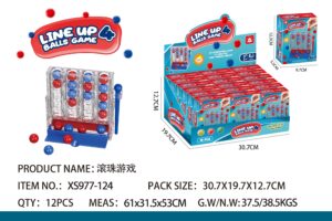 JUEGO 4 EN LINEA 12,3X3,2X9,7 CM  EXP.8