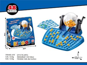 BINGO 90 NUMEROS 48 CARTONES 30x27x15CM