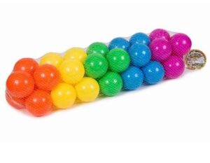 BOLAS MULTICOLOR 8CM BOLSA X17