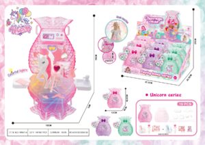 BOLSO PELUQUERIA UNICORNIO 19X13 CM (EXP.9)